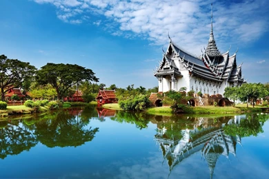 Wallpaperspoints: Buddhist Beautiful View Wallpapers