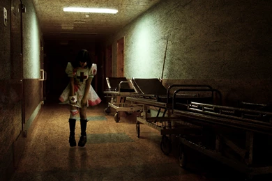 Dark Scary Nurse In Hospital Wallpapers From Dark Wallpapers