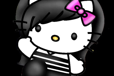 Emo Hello Kitty By Slitkitten On DeviantArt