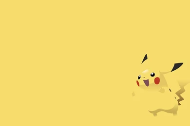 Pokemon Minimalistic Pikachu Wallpapers