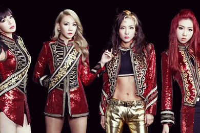 Wide HD 2ne1 Wallpapers