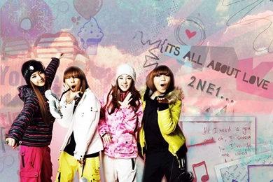 2NE1   Wallpaper.