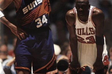 Met Several Times~He's Funny!! Charles Barkley And Michael Jordan ...