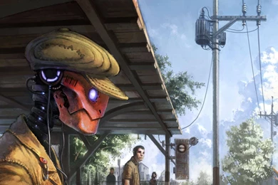 Robots Science Fiction Wallpapers (