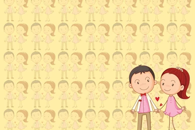 Lovers Holding Hands For PPT Powerpoint Templates   Black, Brown ...