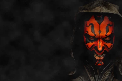 Maul Sith Spikes Cloak Fangs Hood Evil Wallpapers