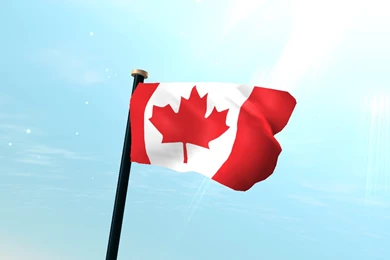 Canada Flag 3D Live Wallpapers   Android Apps On Google Play