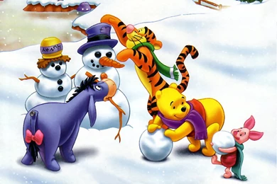 Wallpapers Tigger Cartoon Winnie The Pooh 1024x768
