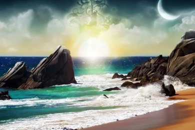Fantasy Beach Wallpapers,Beautiful Beach & Sea Wallpapers ...