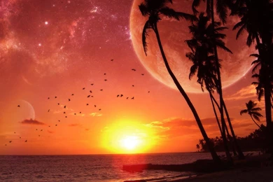 Fantasy Beach Wallpapers