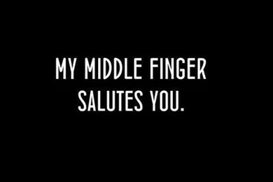 My Middle Finger Salutes You iPhone 6 Plus HD Wallpapers / IPod ...