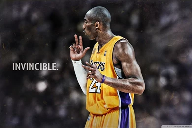 Kobe Bryant Invincible HD Desktop Wallpapers : Widescreen : High ...