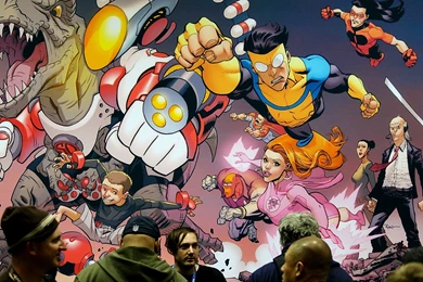 Invincible Comic Poster
