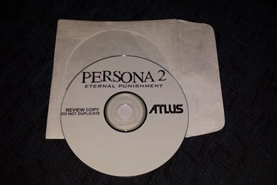 Persona 2 Eternal Punishment PS1 Atlus Trade Demo   Video Game ...