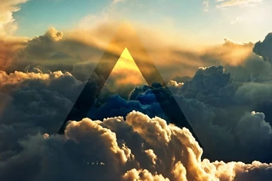 Hipster Triangle Post Modern Abstract Minimalist Art Wallpapers ...