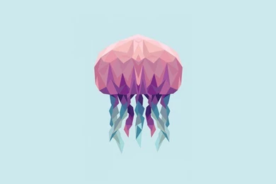 Animal, Background, Blue, Cartoon, Cool, Hipster, Jellyfish, Ocean ...