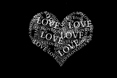 Black And White I Love You Wallpapers HD