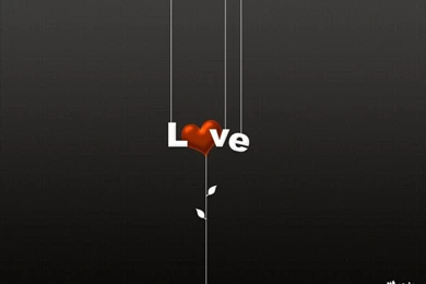 Dark Backgrounds Love Heart Like Tree