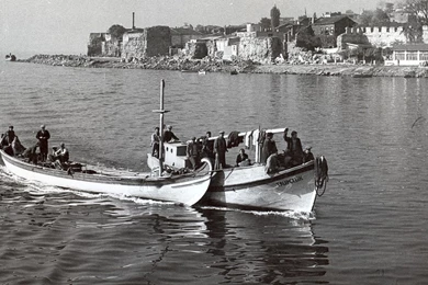 Photographers Istanbul Fishermen Ara Guler Wallpapers