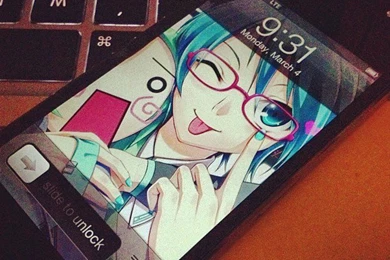 Otaku King » Otaku King's iPhone Lock Screen Wallpaper. ^^