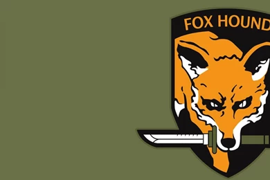 Logo Games Fox Hound Mgs Metal Gear Solid Hd Wallpapers (