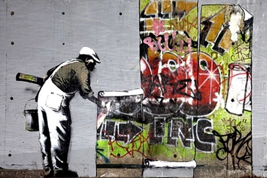 Graffiti Wallpapers Hanging