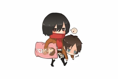 Mikasa Chibi Wallpapers