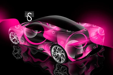 Infiniti Emerg E Abstract Neon Car 2013 « El Tony