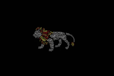 Free Lion Of Typography Wallpapers, Free Lion Of Typography HD ...