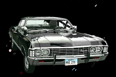 Supernatural Impala By AllthingsLauralike On DeviantArt