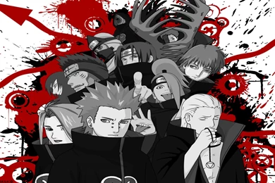 Akatsuki Deidara Hidan Hoshigaki Kisame Kakuzu Wallpapers Desktop Background