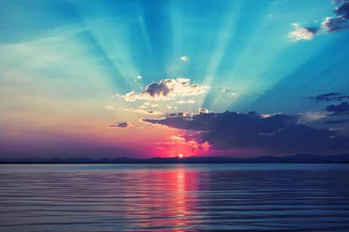 Lovely Beach Sunrise Wallpapers