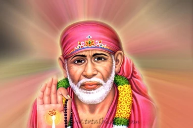 Sai baba Wallpaper, Hindu Wallpaper, Sai Baba Blessing Picture ...