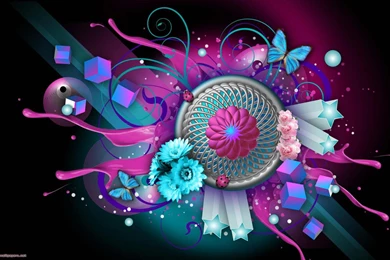 Wallpapers Vector Purple Desktop Hd And New D 1680x1050