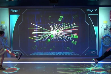 Interactive LHC Tunnel