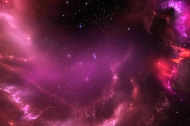 Pink Stars Cloud iPad Wallpapers Download