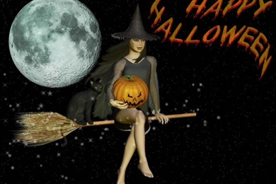 Surprising sexy halloween witch wallpaper sexy anime halloween ...