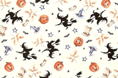 Wallpaper: Halloween Witches [IB 1851]   $4.00 : Miniature ...