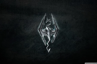 Skyrim Logo HD Desktop Wallpapers : High Definition : Fullscreen ...