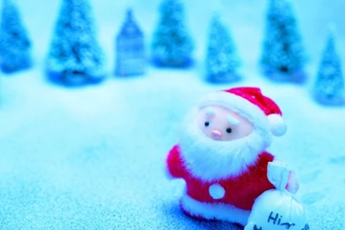 Cute Santa Claus HD Desktop Wallpapers : High Definition ...