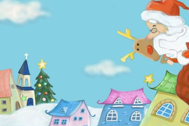 Cute Santa Claus Christmas Wallpapers