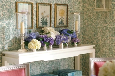 Forest Muses Blue And White Wallpapers