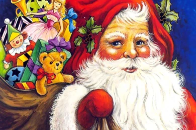 Funny Santa Claus Wallpapers