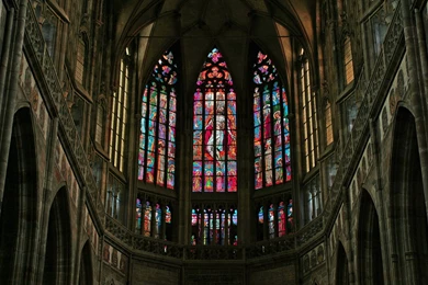 File:St Vitus Stained Glass.jpg   Wikipedia, The Free Encyclopedia