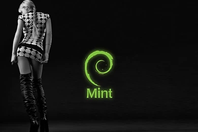 Linux Mint With Girl Backgrounds Pictures
