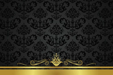 Black And Gold Vintage Wallpapers