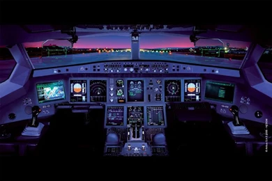 Jet Airlines: Boeing 787 Cockpit