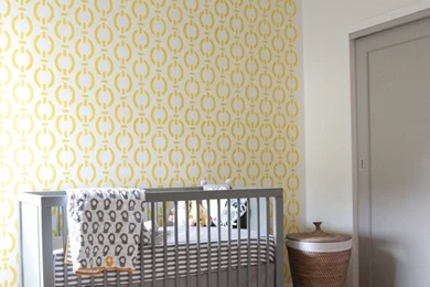 Interior Design: Modern Kids Room Shelves With Modern Orange ...