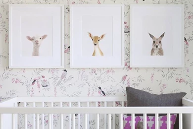 Nursery Room Ideas :: The Animal Print Shop   Simplified Bee
