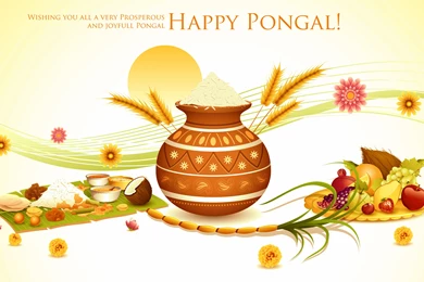 Happy Pongal 2015 3D Images, Screensavers, Wallpapers, Backgrounds ...